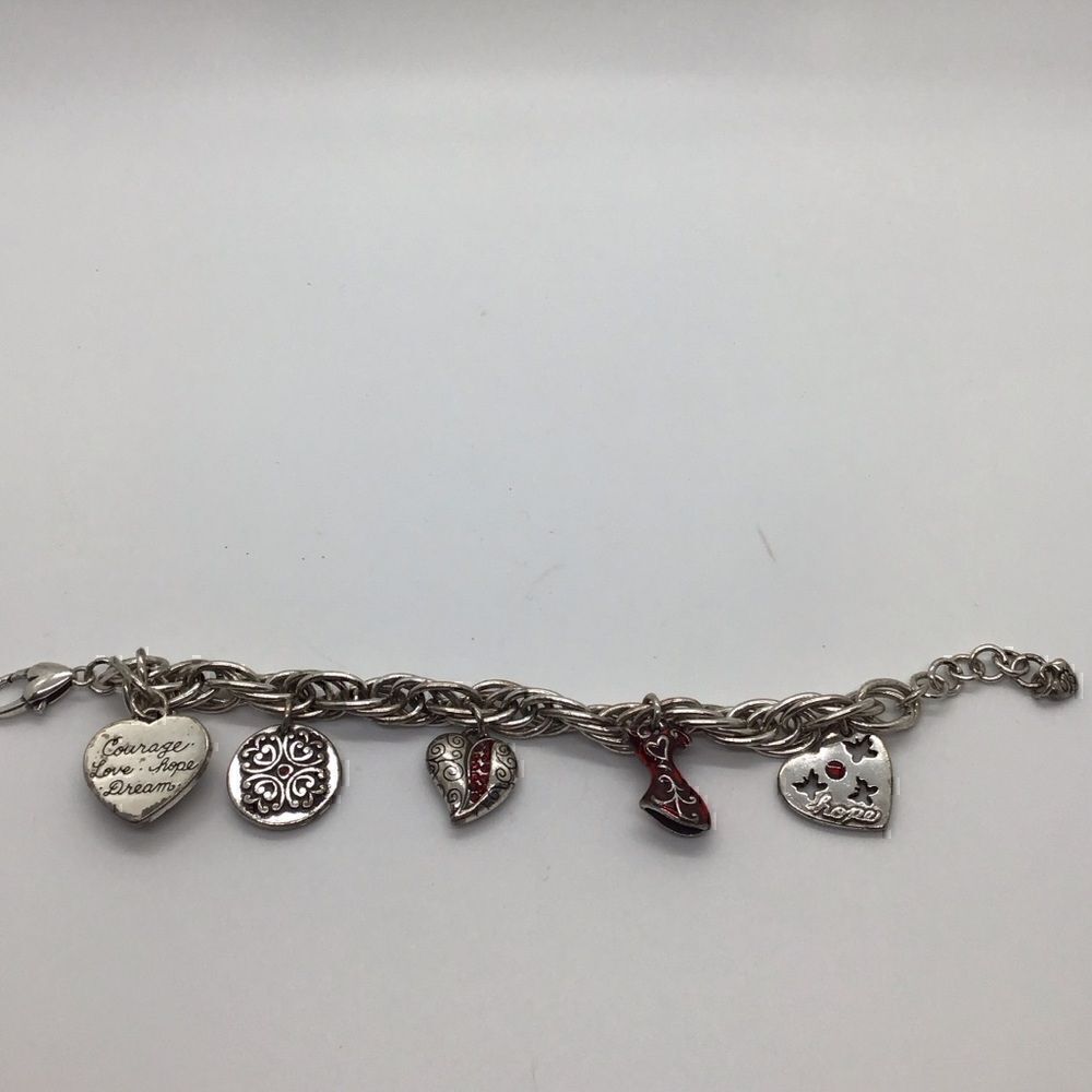 Brighton Red Heart bracelet